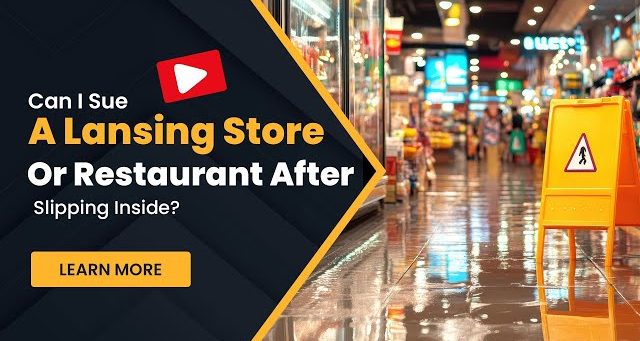 Can I Sue A Lansing Store or Restaurant After Slipping Inside?