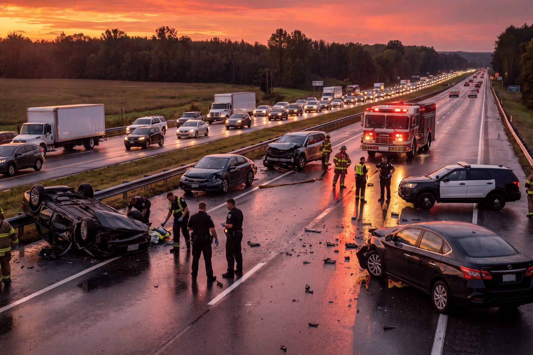 Lansing car accident report featured image